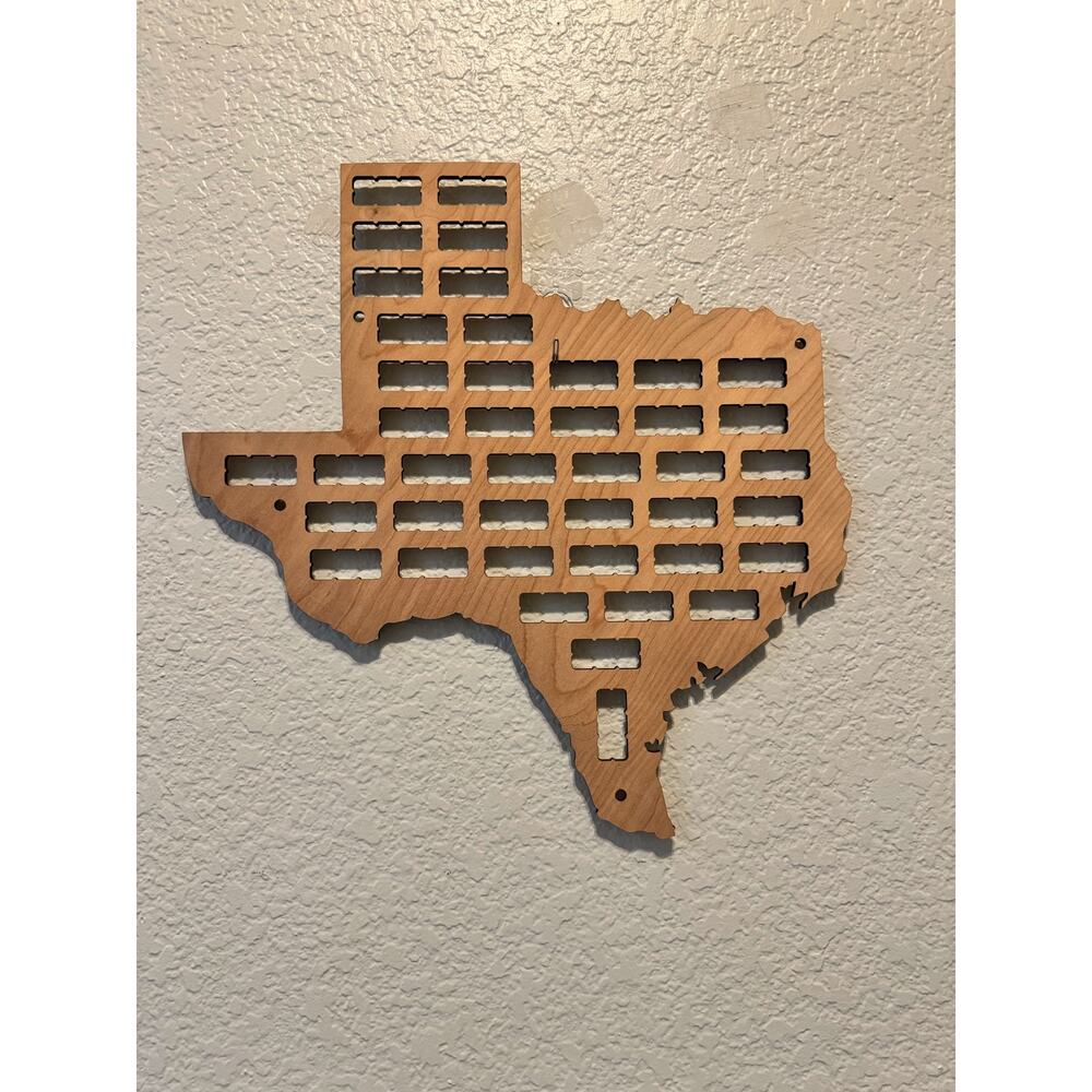 Texas Shaped Wine Cork Holder